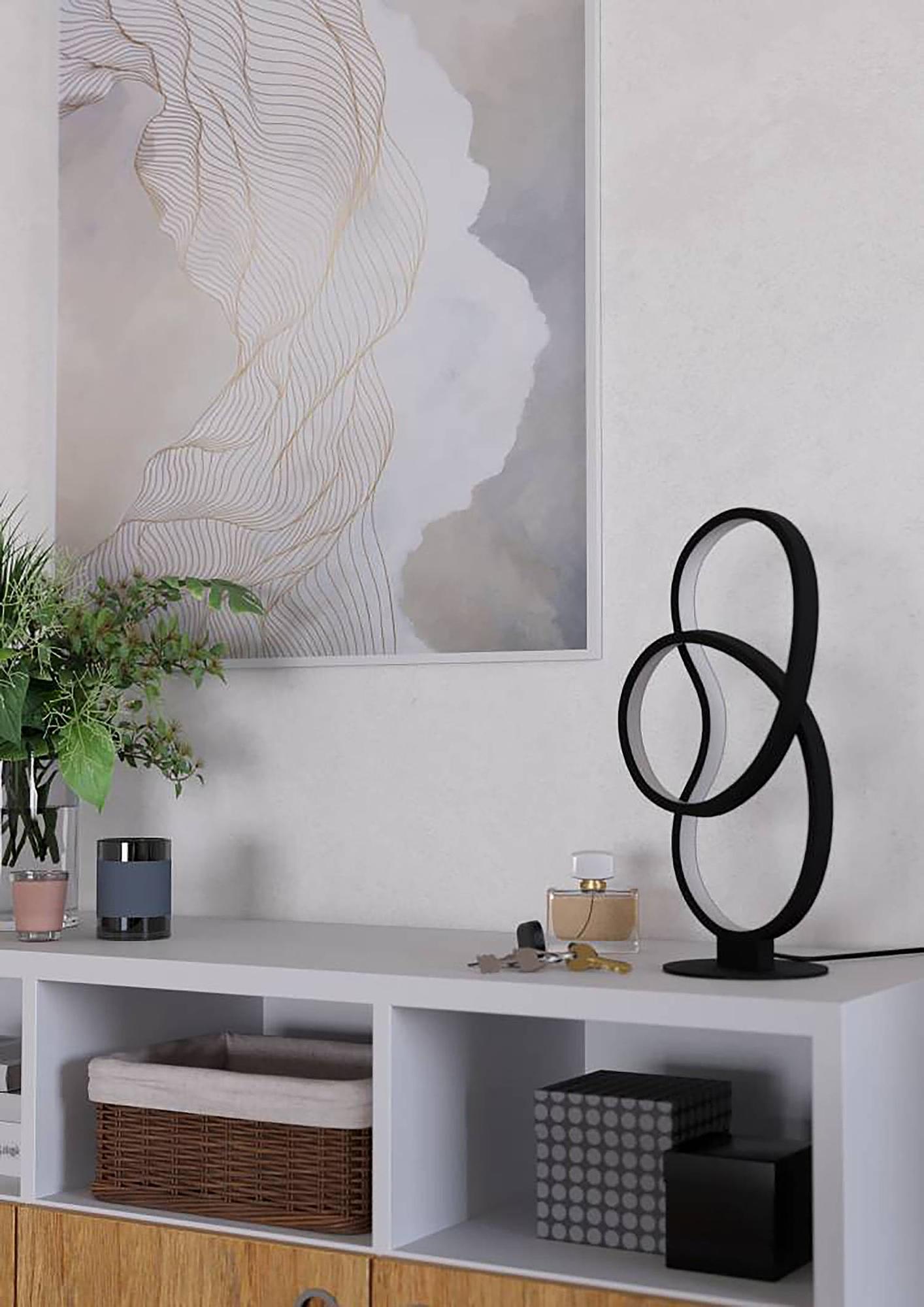 Gianella LED Table Lamp Polycarbonate Aluminum Single-flame 3