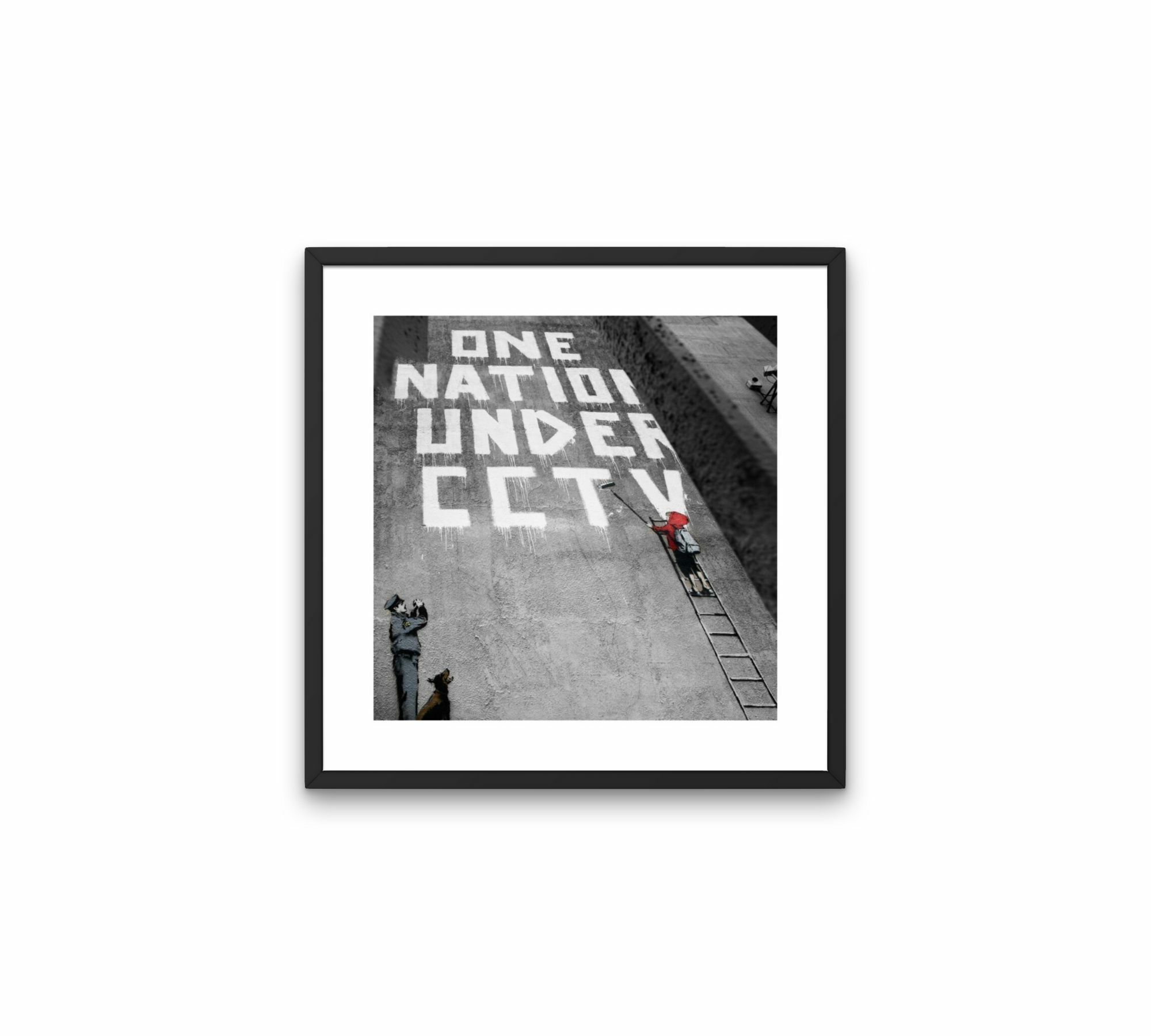 Newman Street - Banksy 40 x 40 cm 2