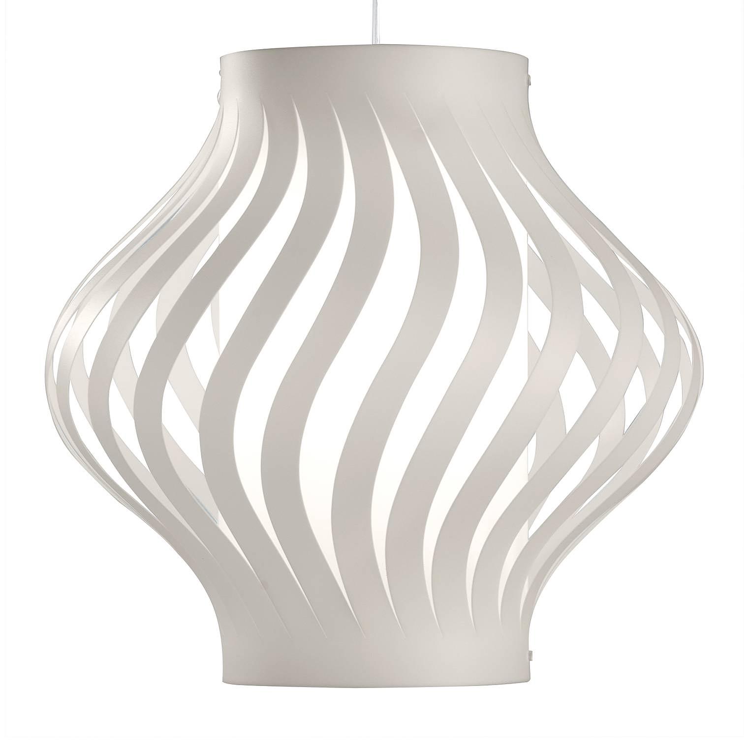 1-Light Helios II Ceiling Lamp Polyacrylic White 1