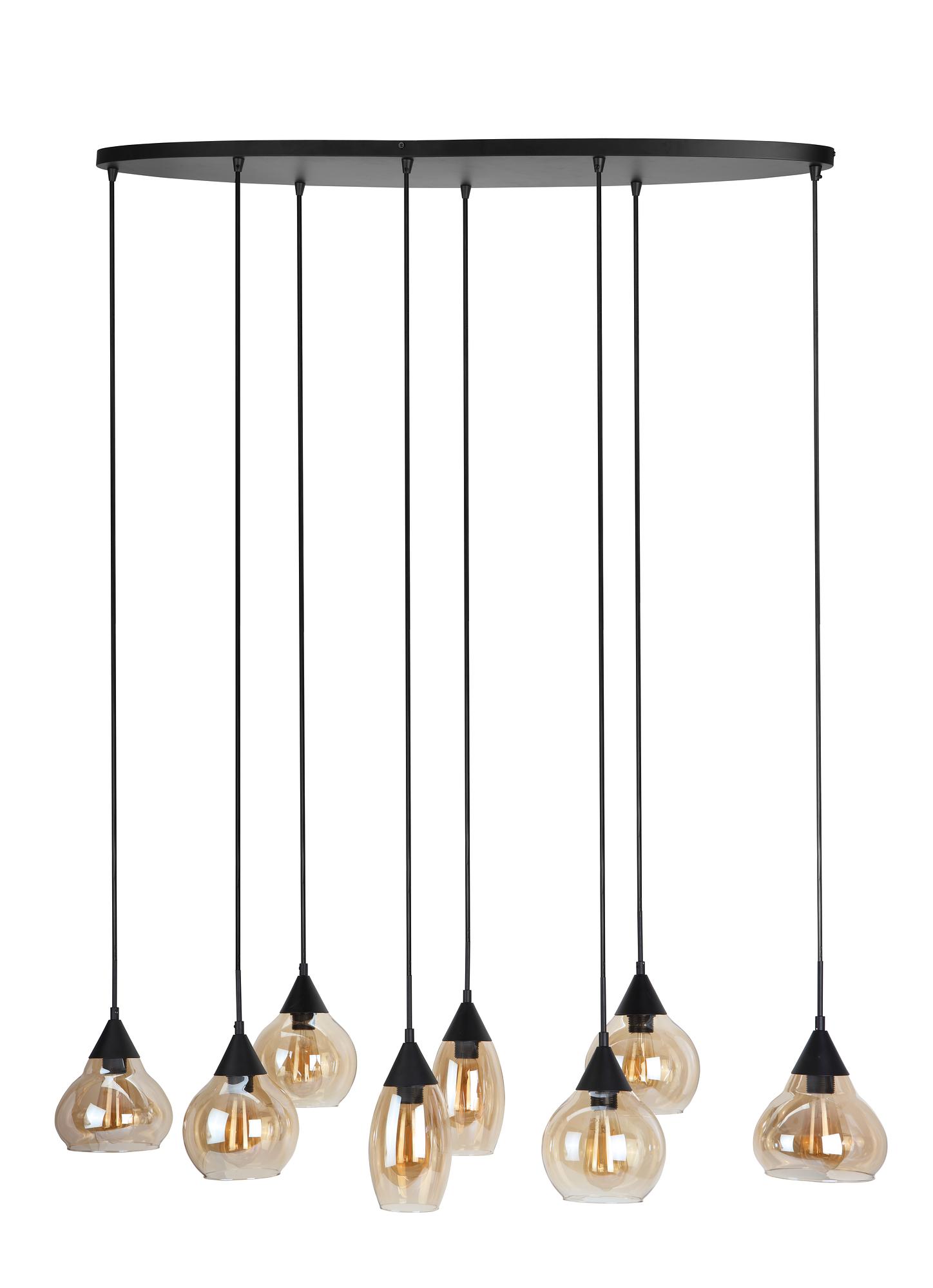 Pendant light Glass Amber 1
