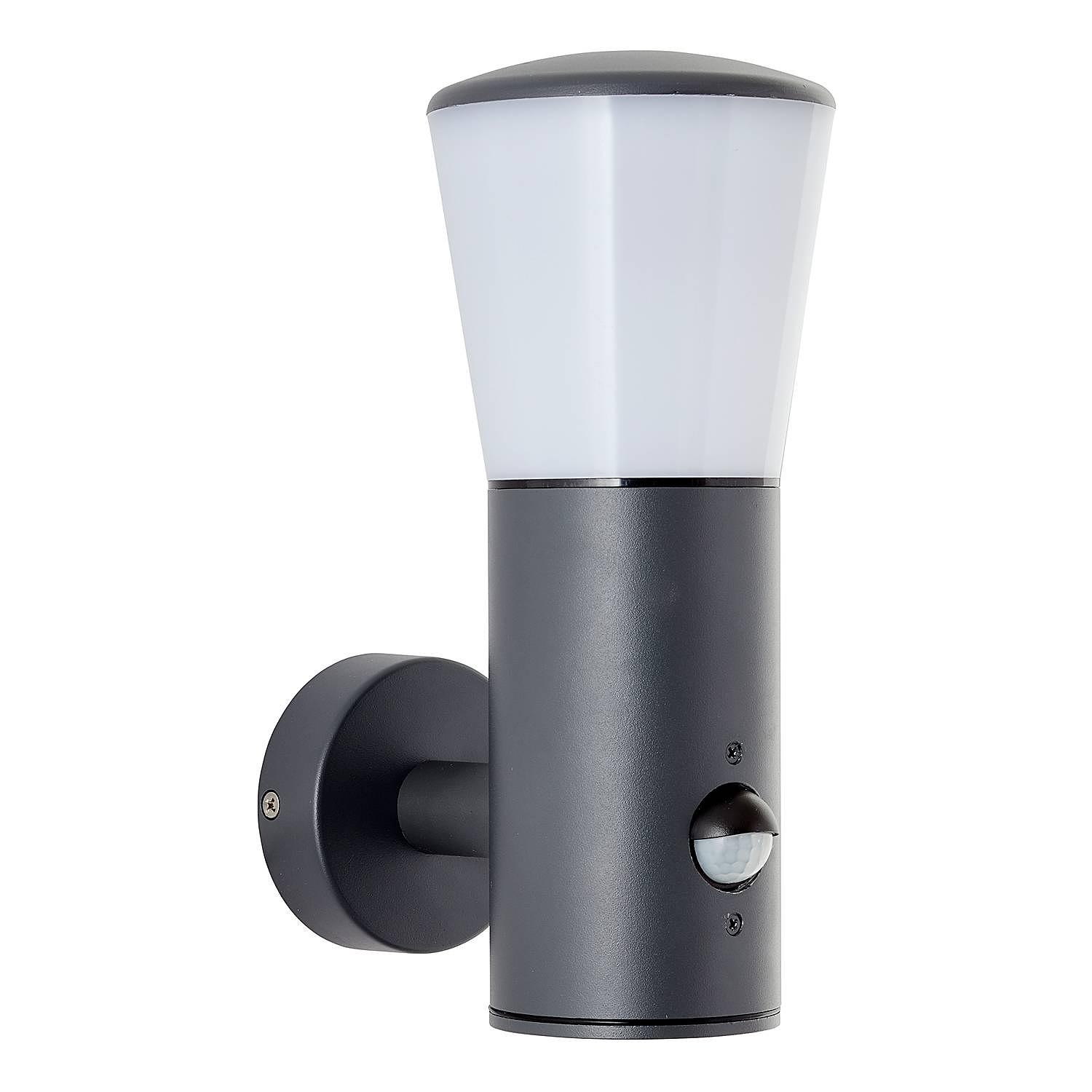 Wandleuchte Cliffi II Polycarbonat Aluminium 3