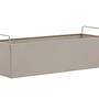 Ascher Wand-Pflanzenkasten Grau Natur
 3