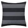 Kissenbezug Colour Block Schwarz Grau 0
