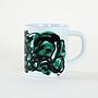 Collector's mug porcelain multicolored 8