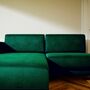 Tyme 2-Sitzer Ecksofa Récamiere Links Samt Waldgrün 7