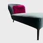 Chaise-longue Minotti Titan Blau 6