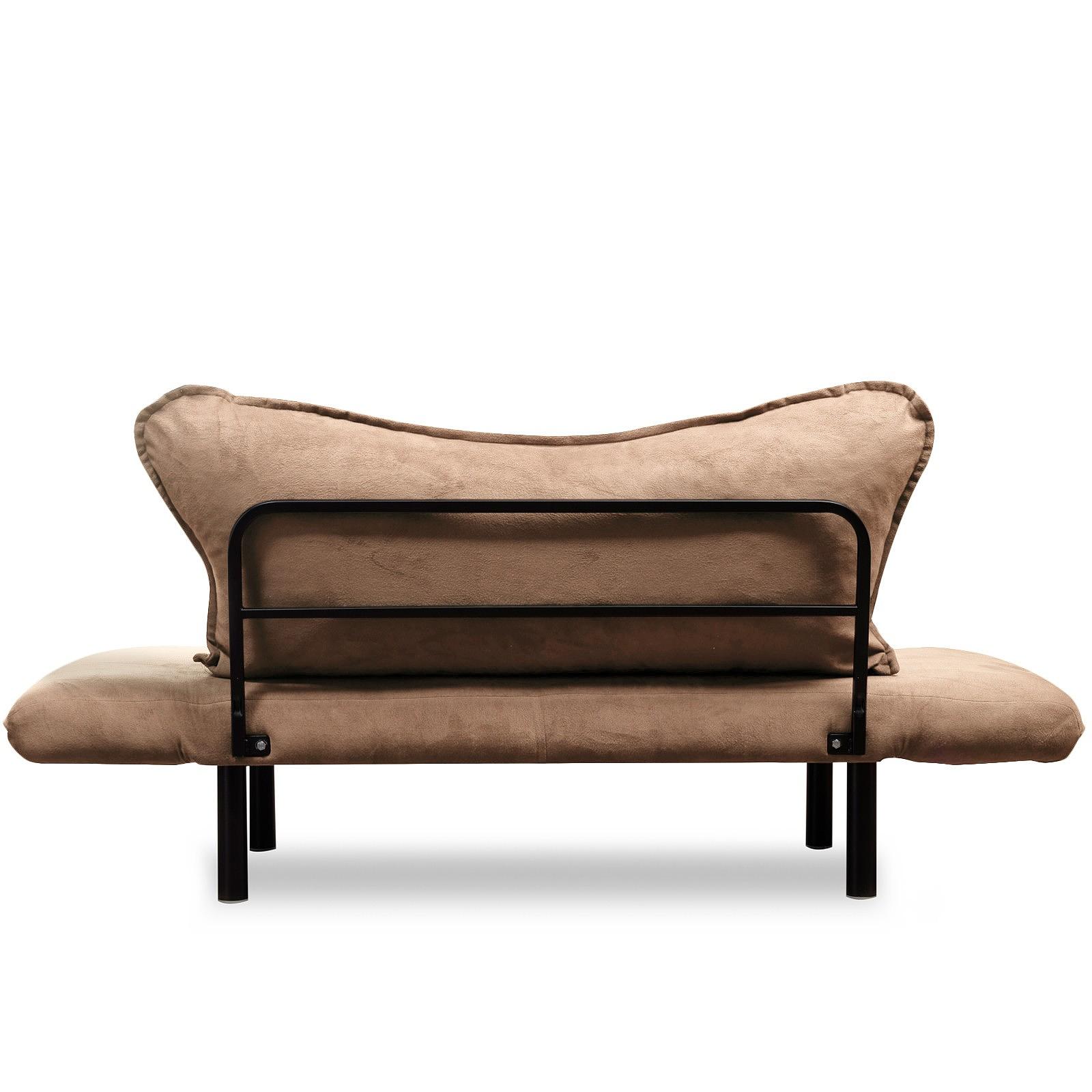 Chatto Sofa Bed 2-Seater Light Brown 5