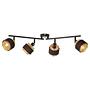 4-light ceiling light Grove iron mixed fabric 3