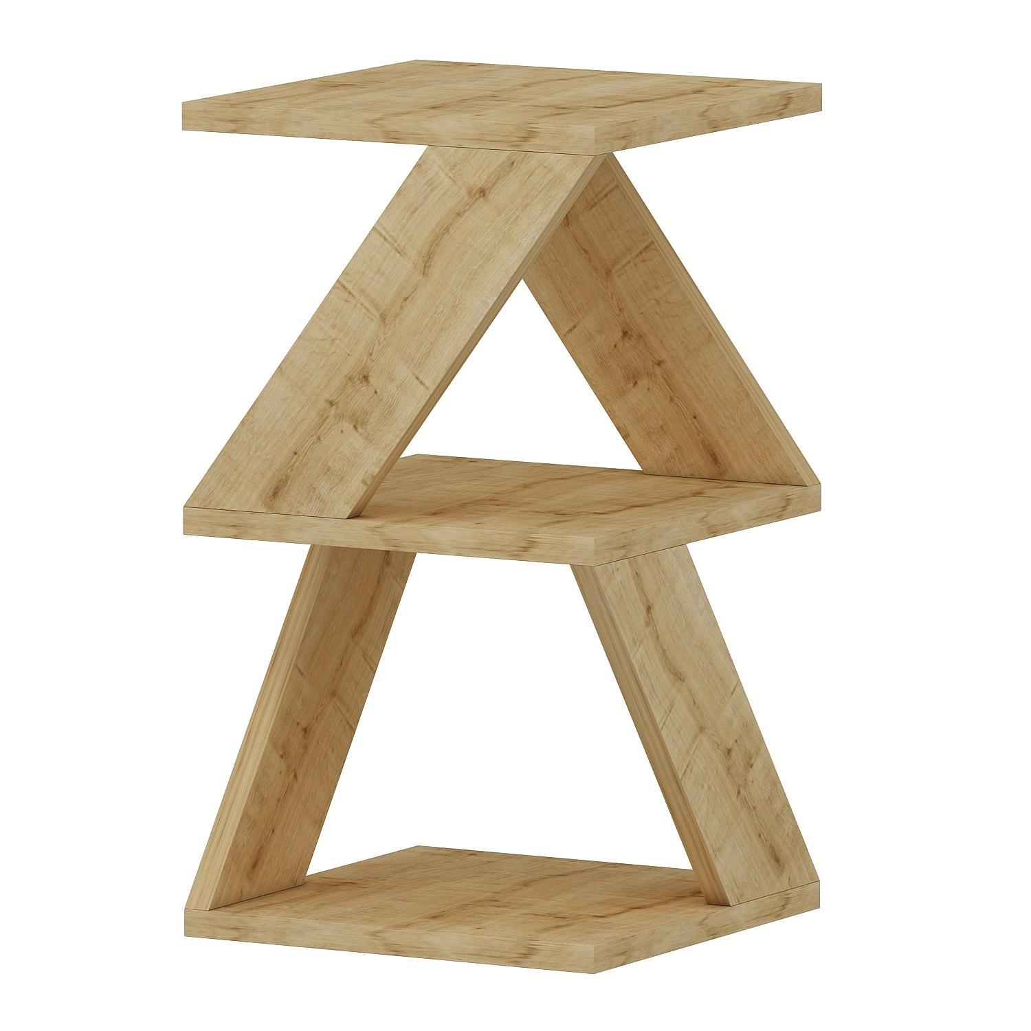 Albeni Side Table Wood Veneer Sapphire 7