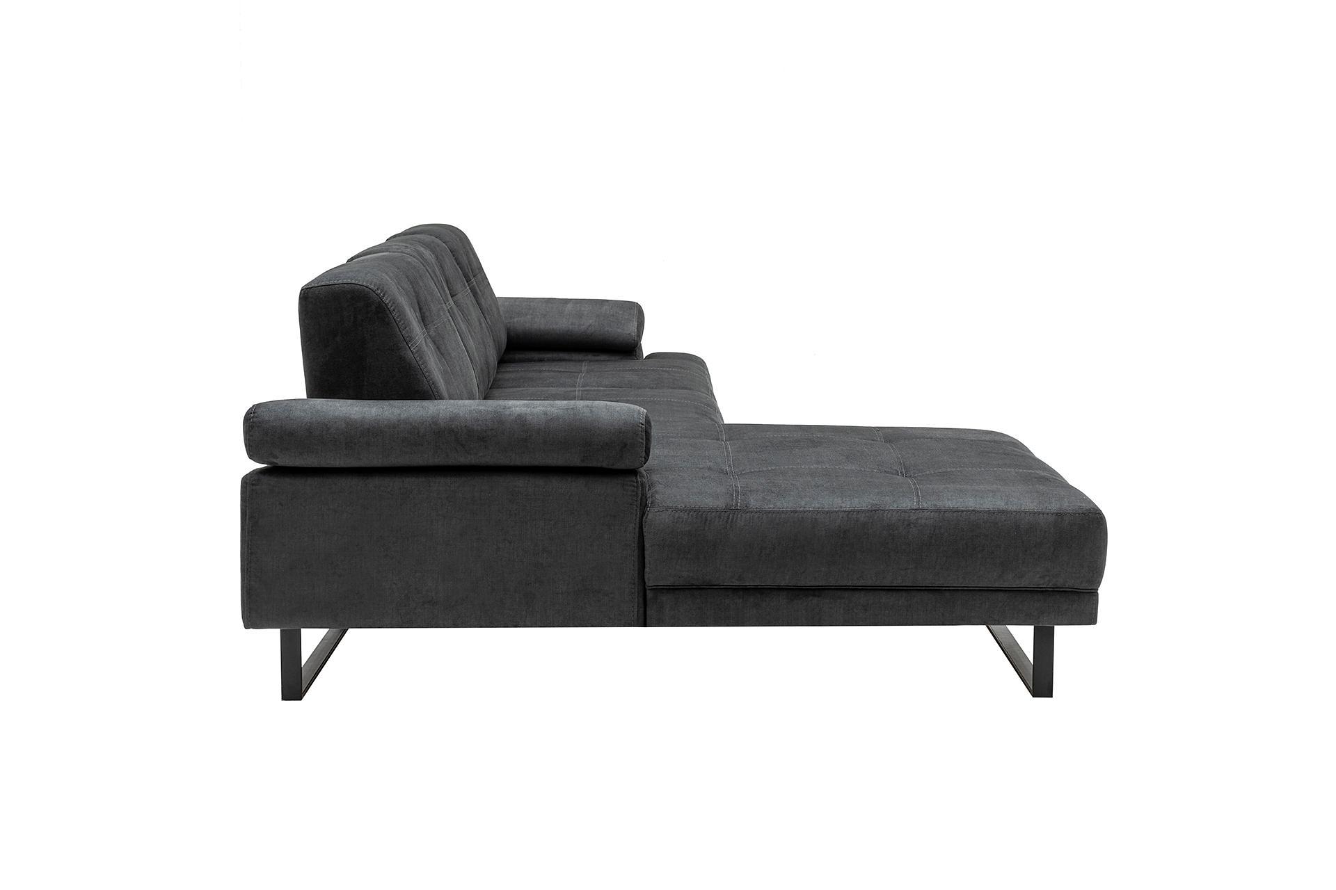 Mustang Sofa S Chaise Lounge Left Anthracite 8