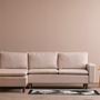 Lungo Ecksofa Creme 1