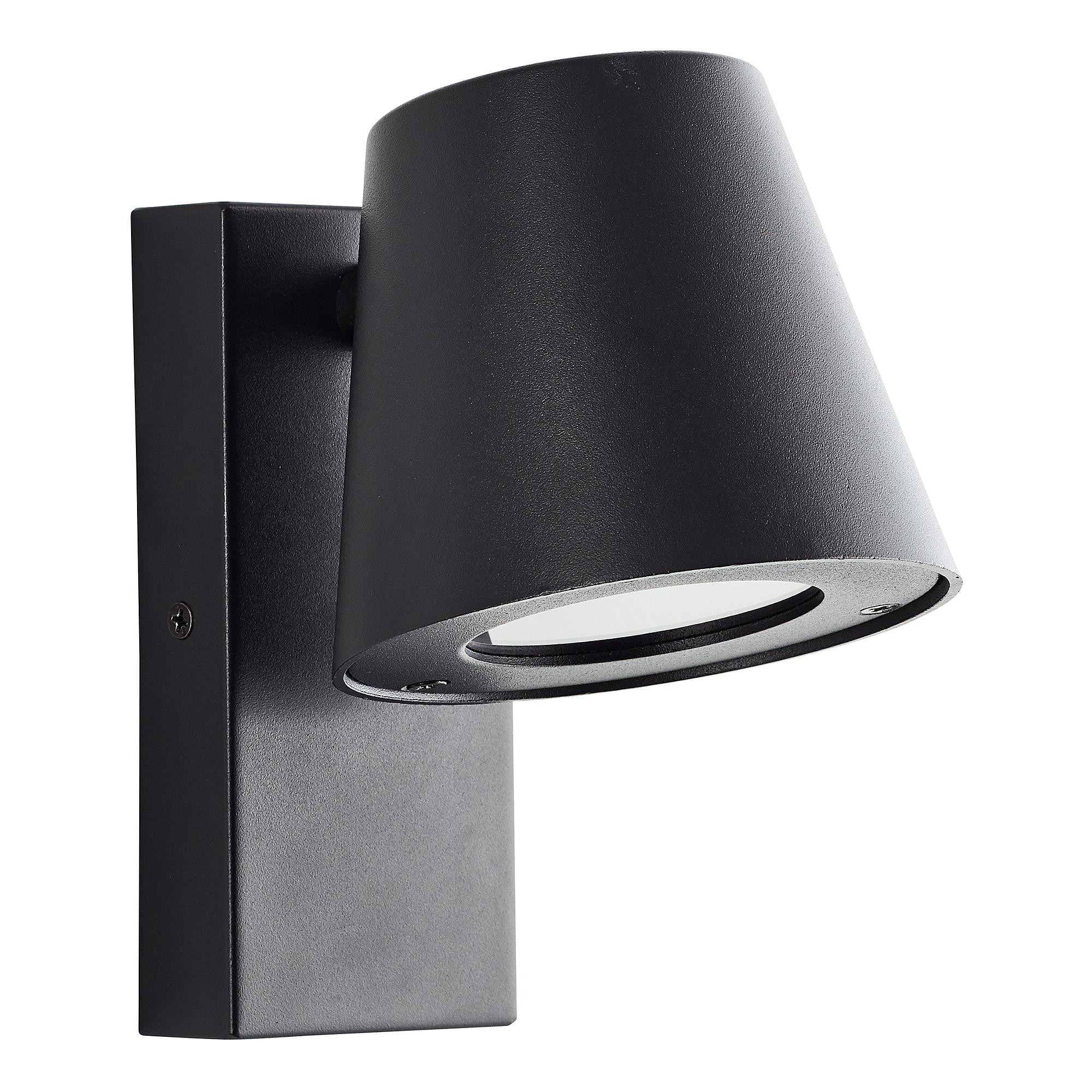 Bari Wall Lamp Cast Aluminum Black 4