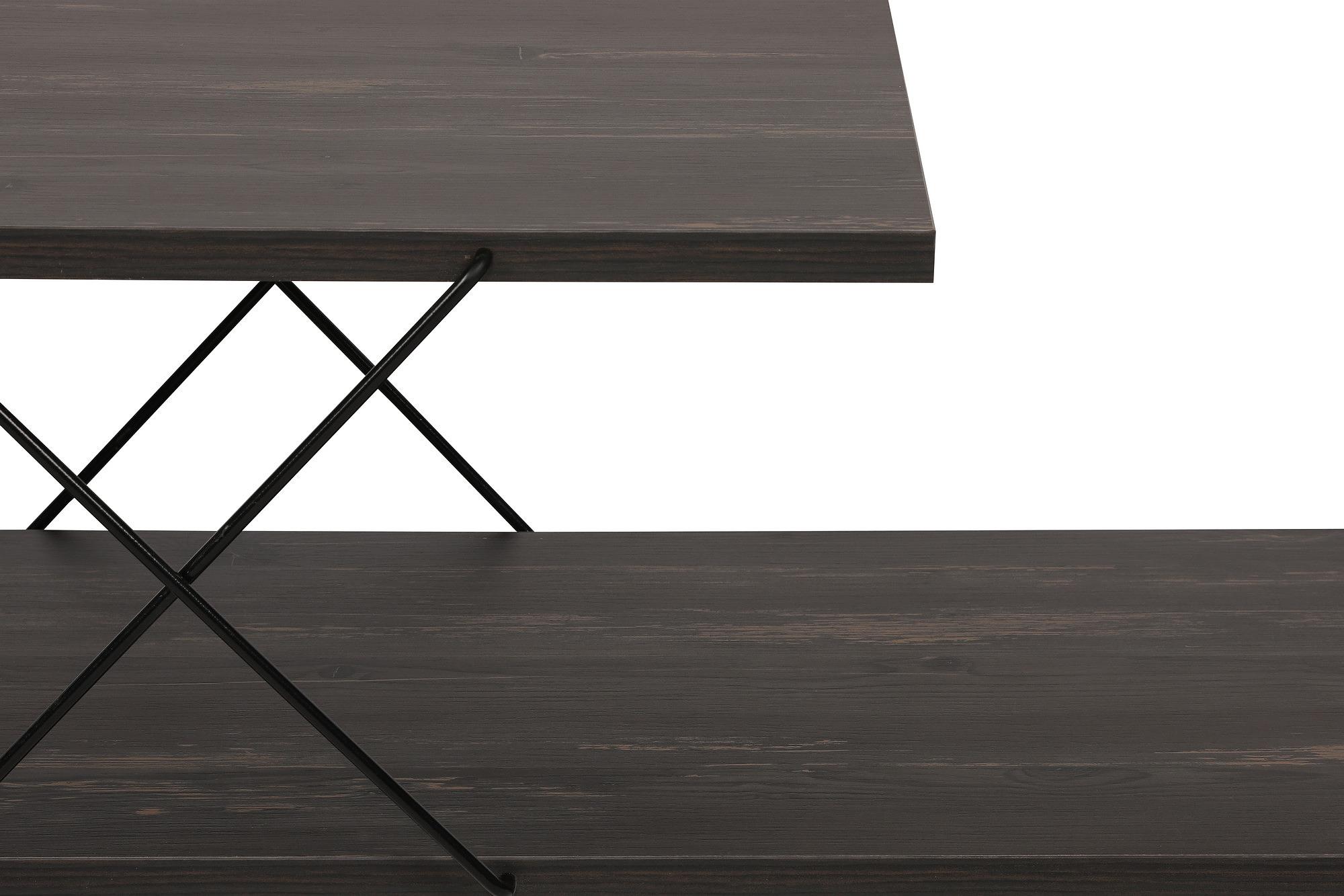 Street Lowboard Holzfurnier Dunkelbraun 9