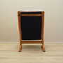 Vintage armchair textile wood cream 1970s 5