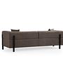 Gio 3-Sitzer Sofa Braun 5