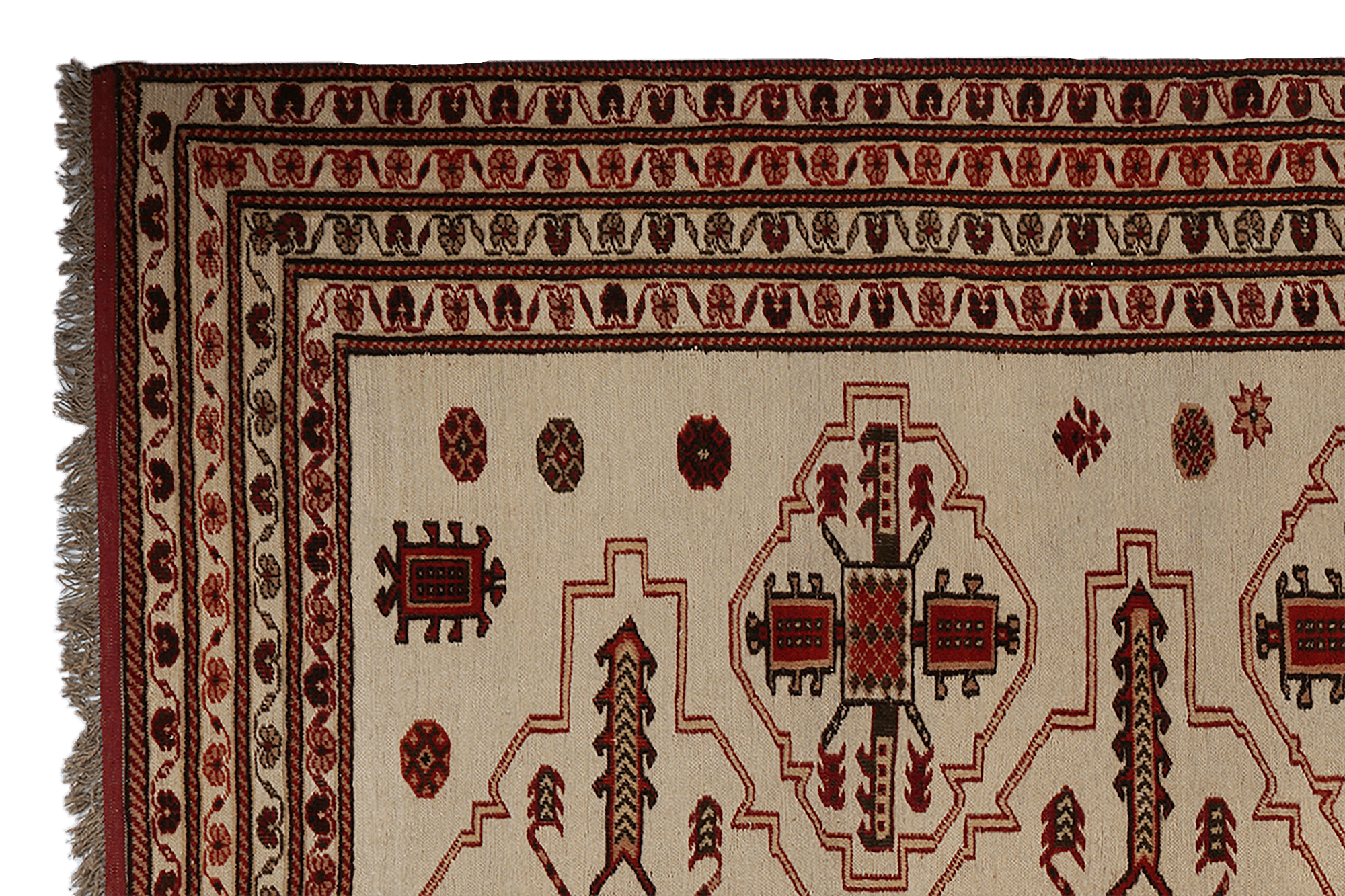 Kilim Belutch Teppich Braun 1