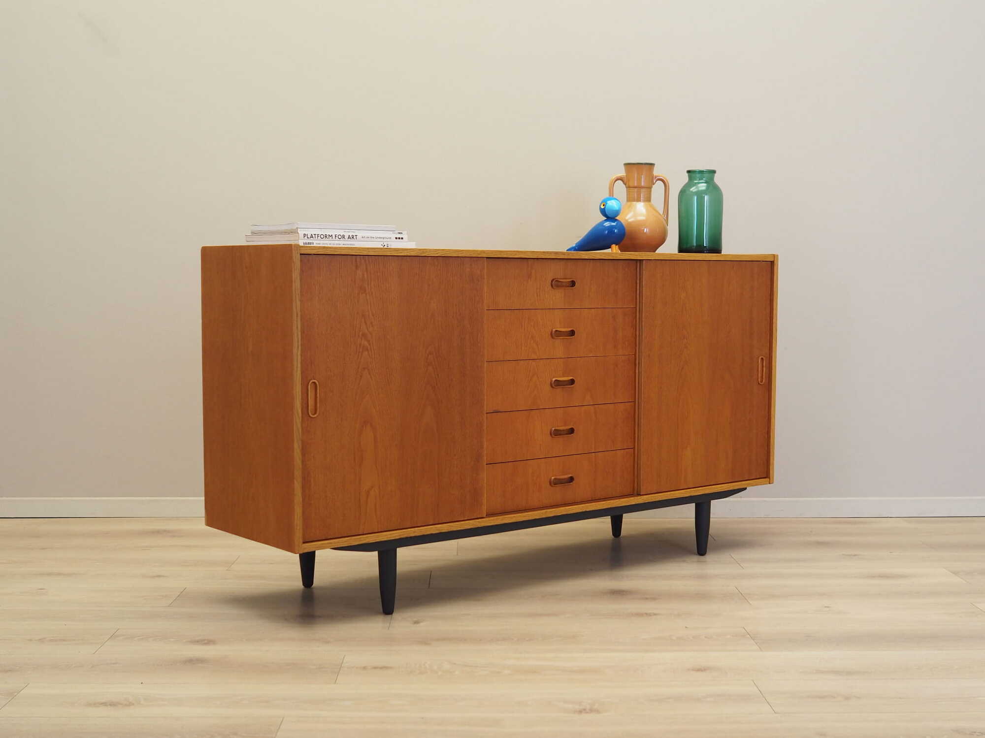 Sideboard Holz Braun 1960er Jahre 4