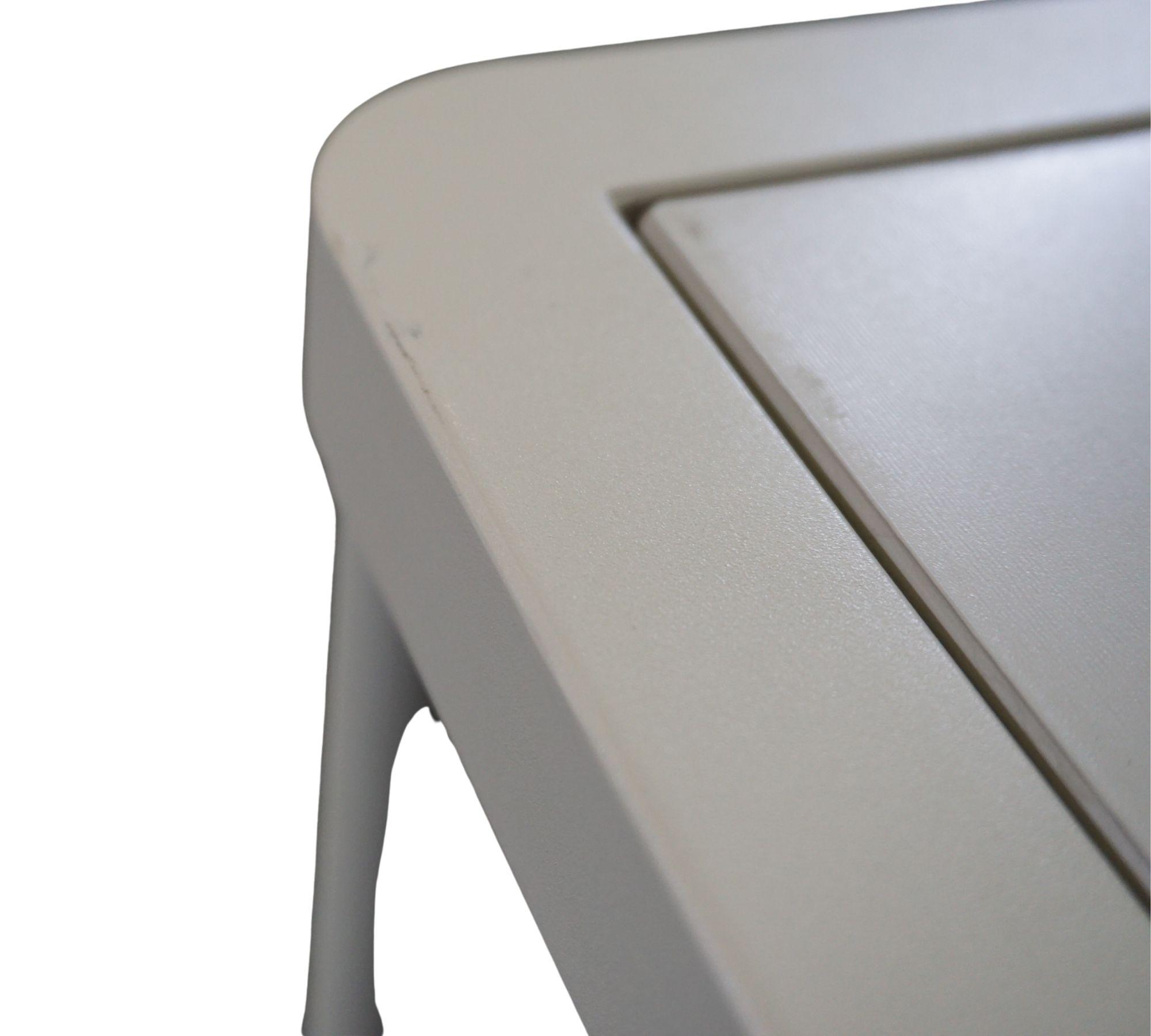 Hadley Outdoor Coffee Table Coral Sand Steel 60 x 70 cm 9