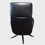 Master Funktionssessel Leder Schwarz 2