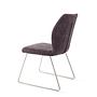 Ikata Dining chair Slide  Almost Black 2