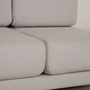 Pyllow Sofa 3-Sitzer Webstoff Grau 2