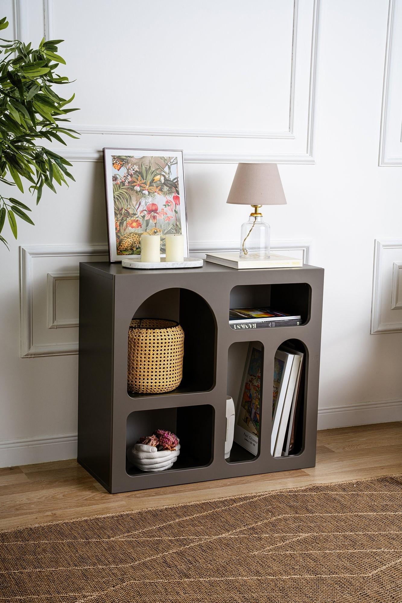 Liva Sideboard Anthrazit 80cm 1