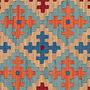 Kilim Gashgai Teppich Mehrfarbig 3