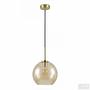 Pendant light Zevro 1-light colored glass iron 4