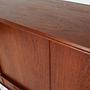 Highboard Teakholz Braun 1960er Jahre 10