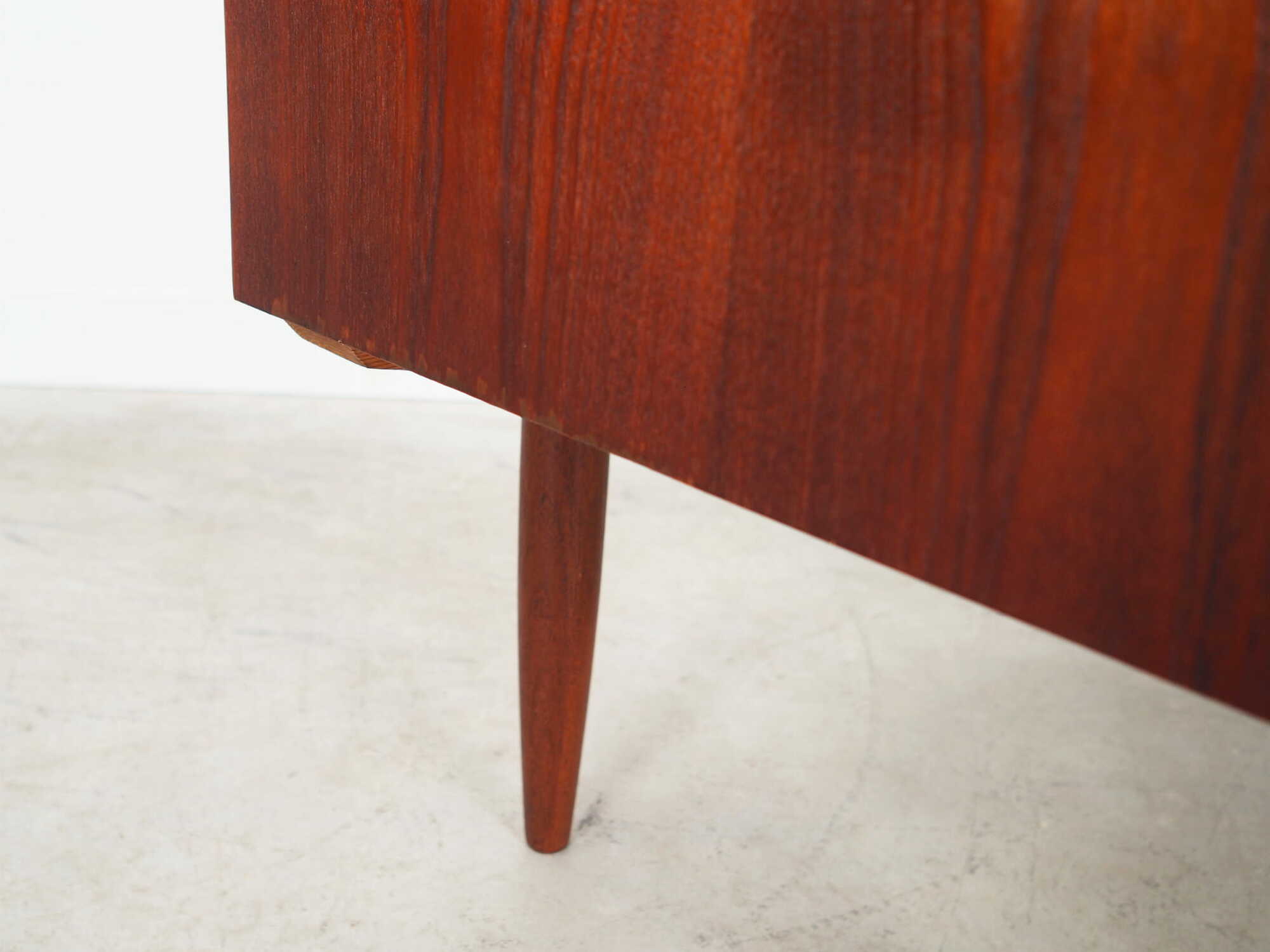 Vintage Desk Teak Wood Brown 1970s 7