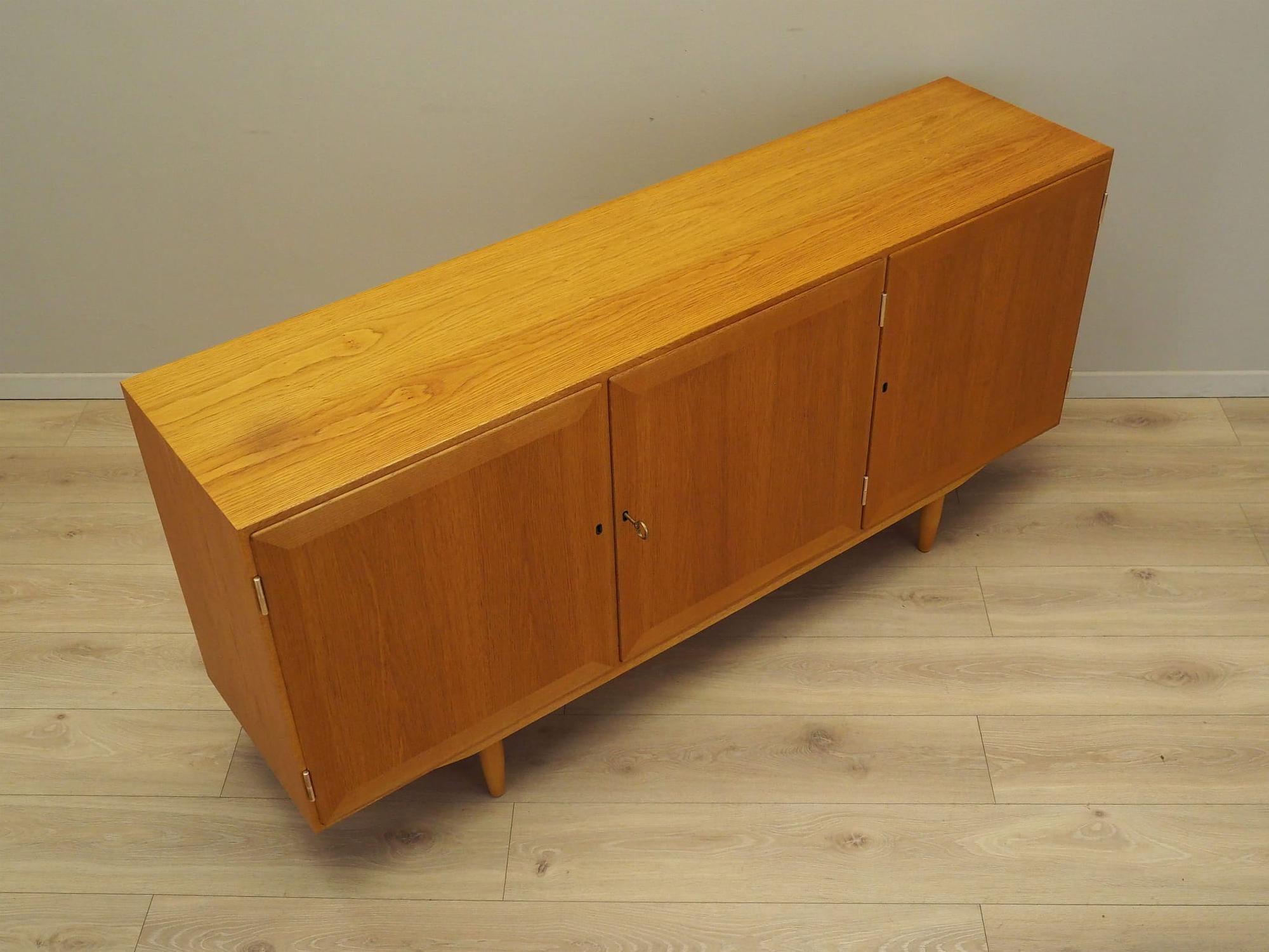 Sideboard Ash wood 1970s 7