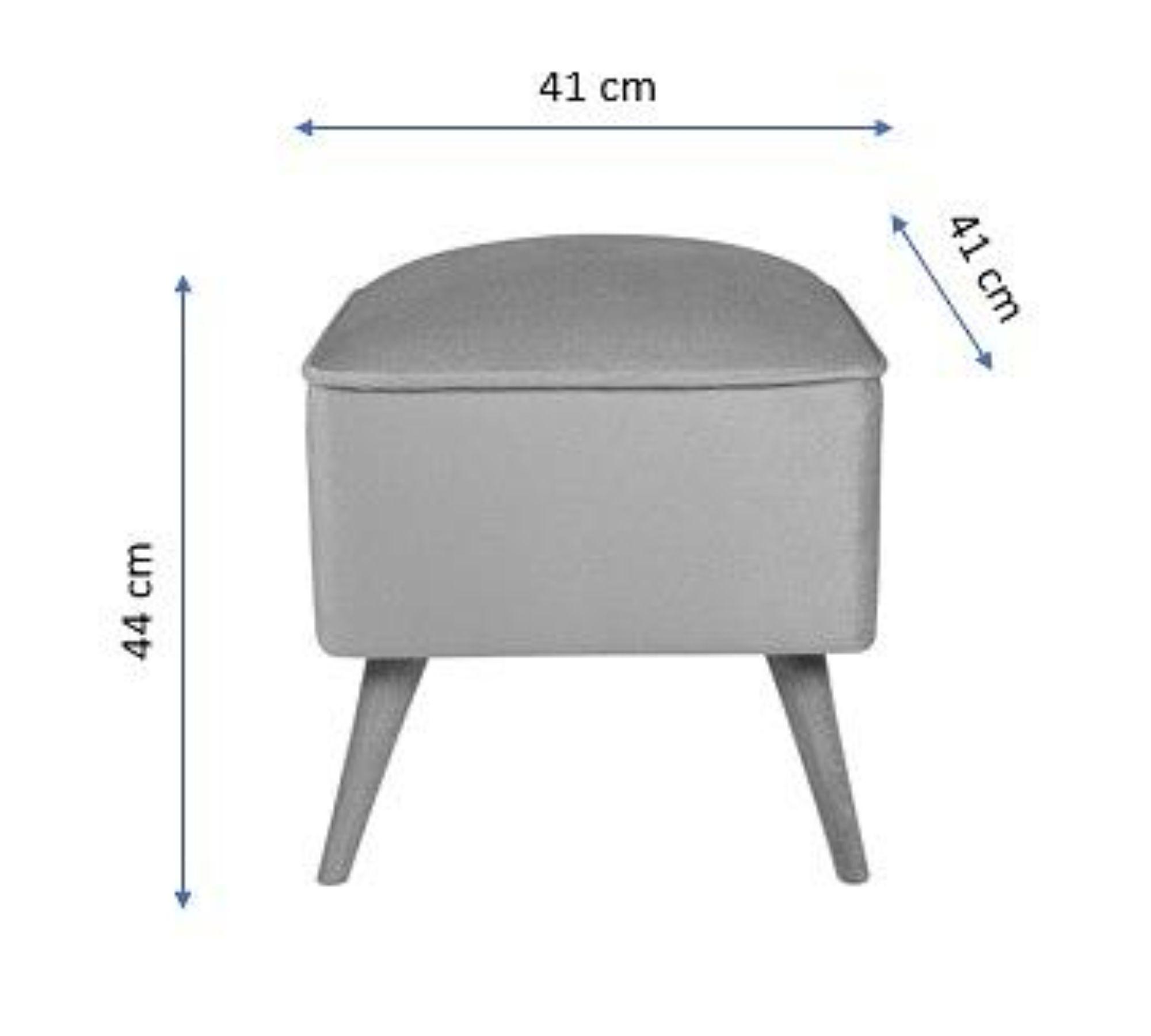 New Bern Pouf Gelb 4