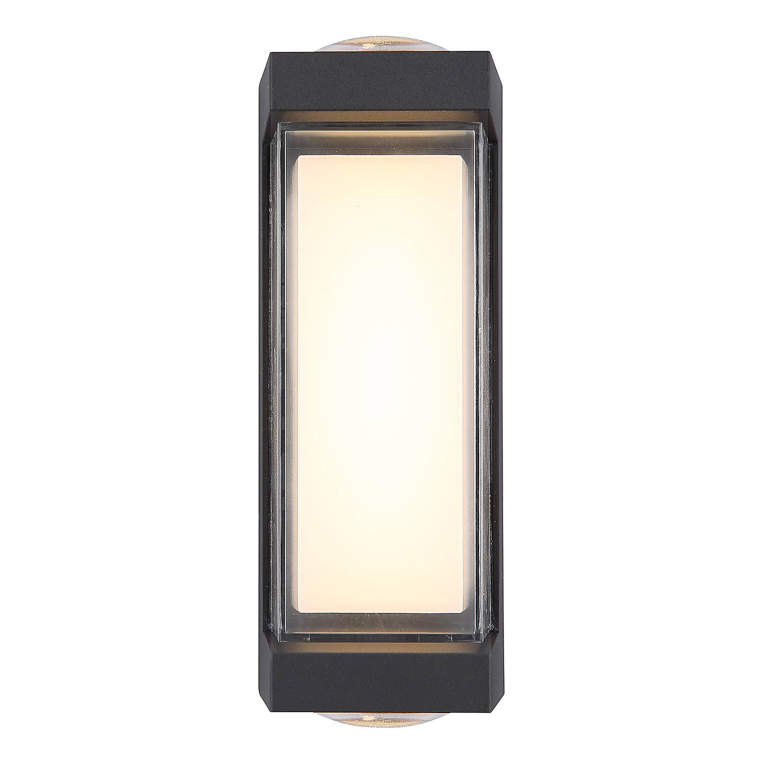 LED-Wandleuchte Plixon Typ B Grau 4