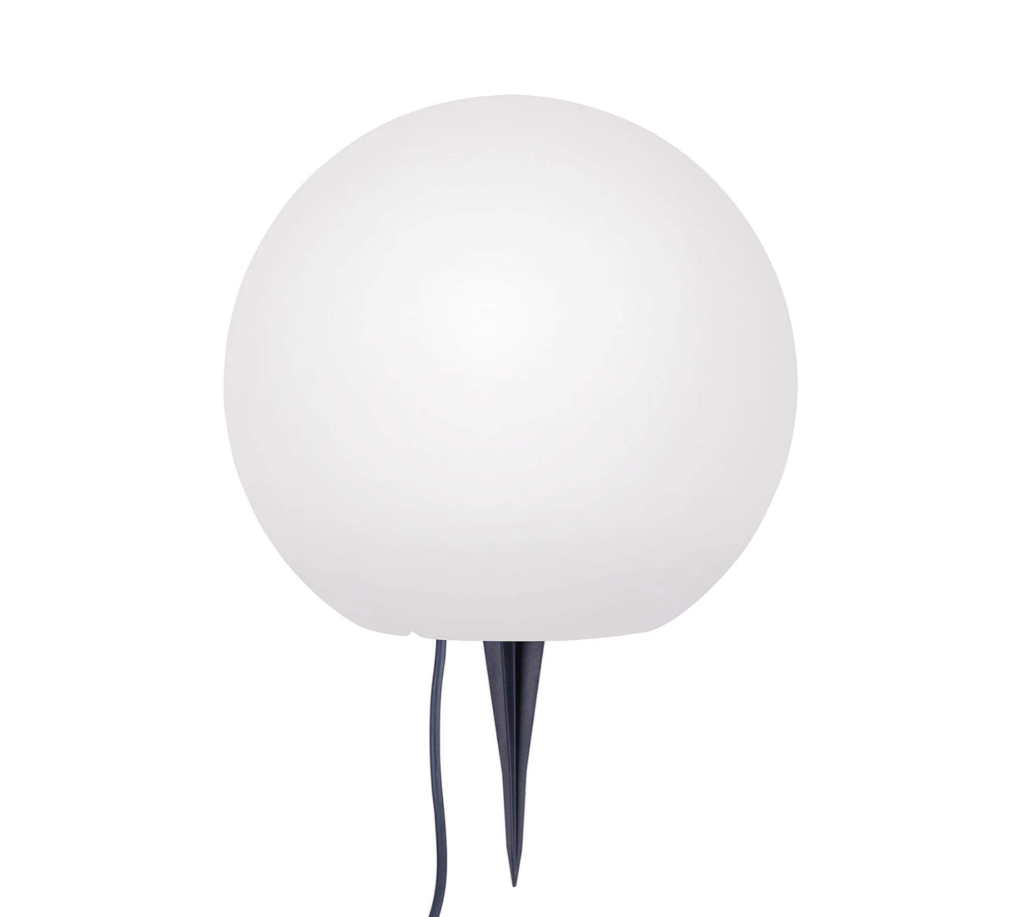 LED Oudoor Kugellampe 1-flammig Kunststoff 40 cm 0