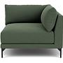 Vincent 1-Sitzer Eckmodul Rechts Cura Dark Green 0