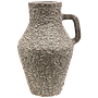 Tabia Vase Aluminium Dunkelbraun 3