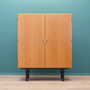 Vintage wardrobe ash wood brown 1970s 1