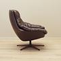 Drehbarer Sessel Leder 1960er Jahre 7