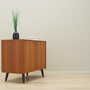 Vintage Schrank Teakholz Braun 1970er Jahre 4