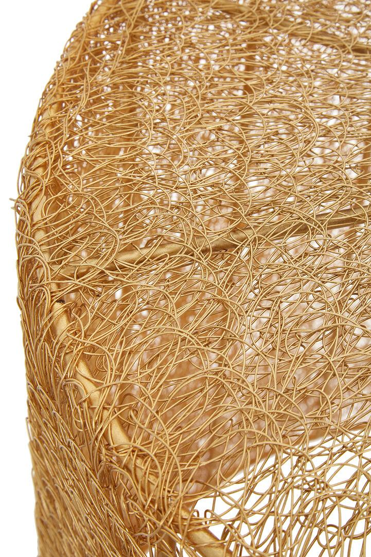 2x Templar Beistelltisch Eisen Gold 4