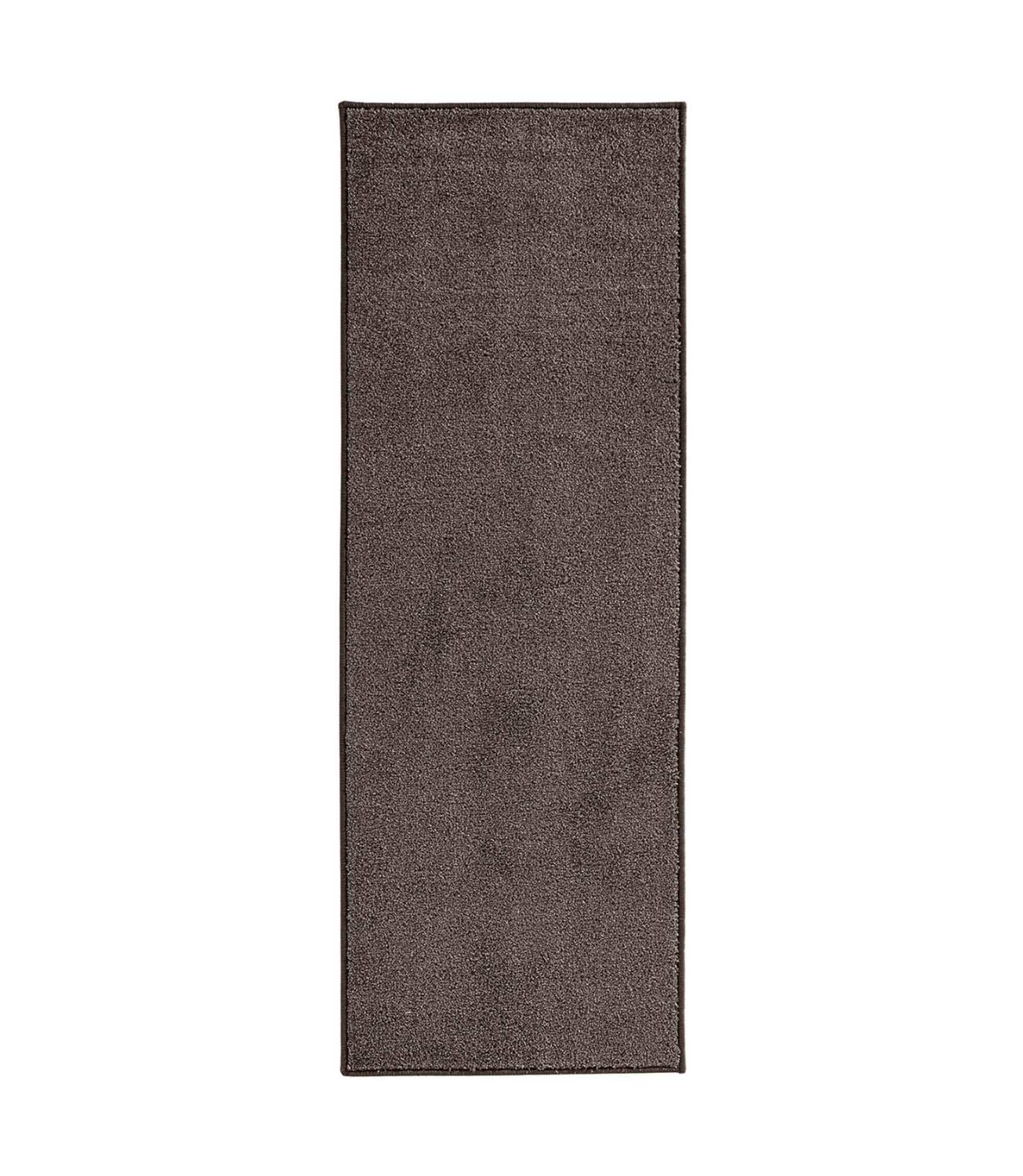 Läufer Mischgewebe Anthrazit 80 x 300 cm 1