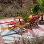 Geometrische Outdoor-Kilim Teppich Multicolor 230 x 300 2