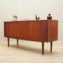 Vintage Sideboard Teakholz Braun 1970er Jahre 3