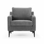 Astha Sessel Danny Steel Grey 0