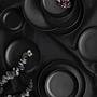 Dinnerware set 18-pc. Porcelain Matte Black 0