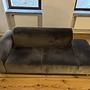 Hannah Sofa 2,5-Sitzer Velour Grey 0