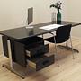 Schreibtisch Metall Laminat 1970er Jahre 2