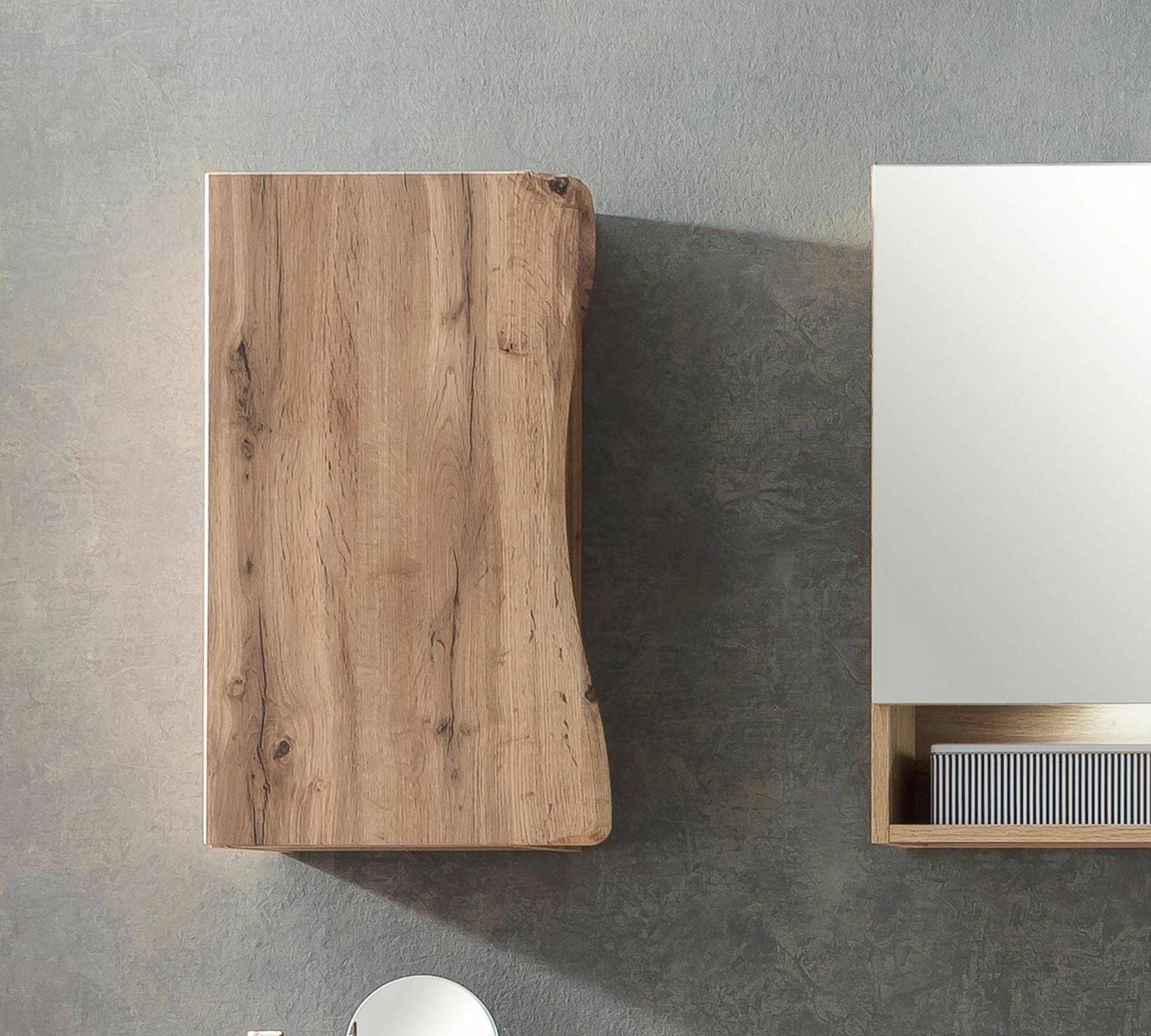 Hängeschrank Holz Braun 4