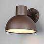 Outdoor Wall Light Elbe 1-Light Polycarbonate Aluminum Brown 1