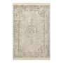 Oriental Teppich Baumwolle Creme 95 x 140 cm 2